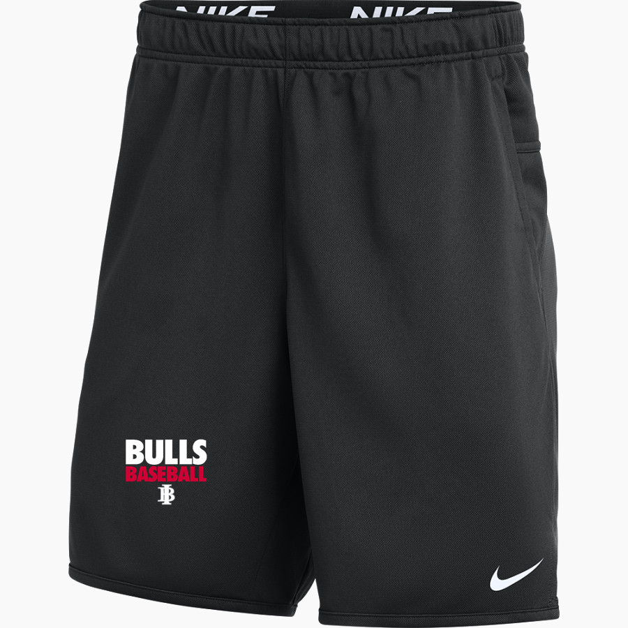 Indiana Bulls Baseball The Official Online Store <span class="pdp-name-mascot">Indiana Bulls</span> Nike Men's Team Totality Knit 7" Unlined Short