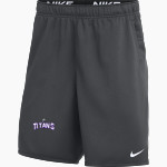 South Garner Titans Nike Men's Team Totality Knit 7" Unlined Short Front Thumbnail