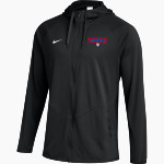 Plainfield Quakers Nike Men's Team Full Zip Hooded Relentless Jacket Front Thumbnail