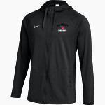 Tri-valley Bulldogs <span class="pdp-name-mascot">Tri-valley Bulldogs</span> Nike Men's Team Full Zip Hooded Relentless Jacket Front Thumbnail