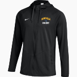 Yoncalla High School Eagles Nike Men's Team Full Zip Hooded Relentless Jacket Front Thumbnail