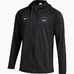 Holy Cross Crusaders Nike Men's Team Full Zip Hooded Relentless Jacket Front Thumbnail