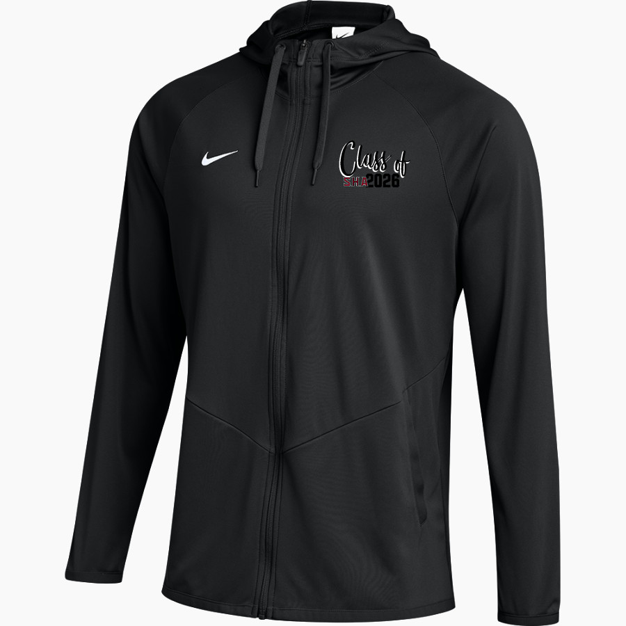 Sacred Heart Academy Sharks <span class="pdp-name-mascot">Sacred Heart Academy Sharks</span> Nike Men's Team Full Zip Hooded Relentless Jacket