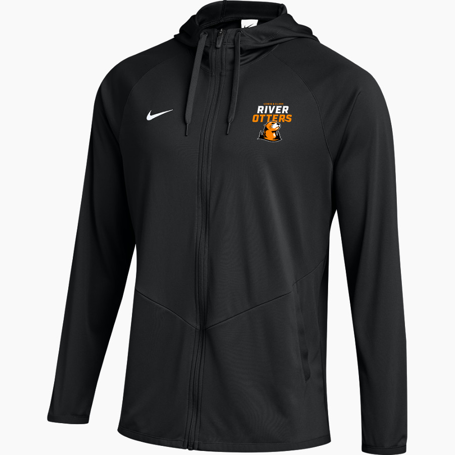 Lewis & Clark College The Official Online Store Nike Men's Team Full Zip Hooded Relentless Jacket