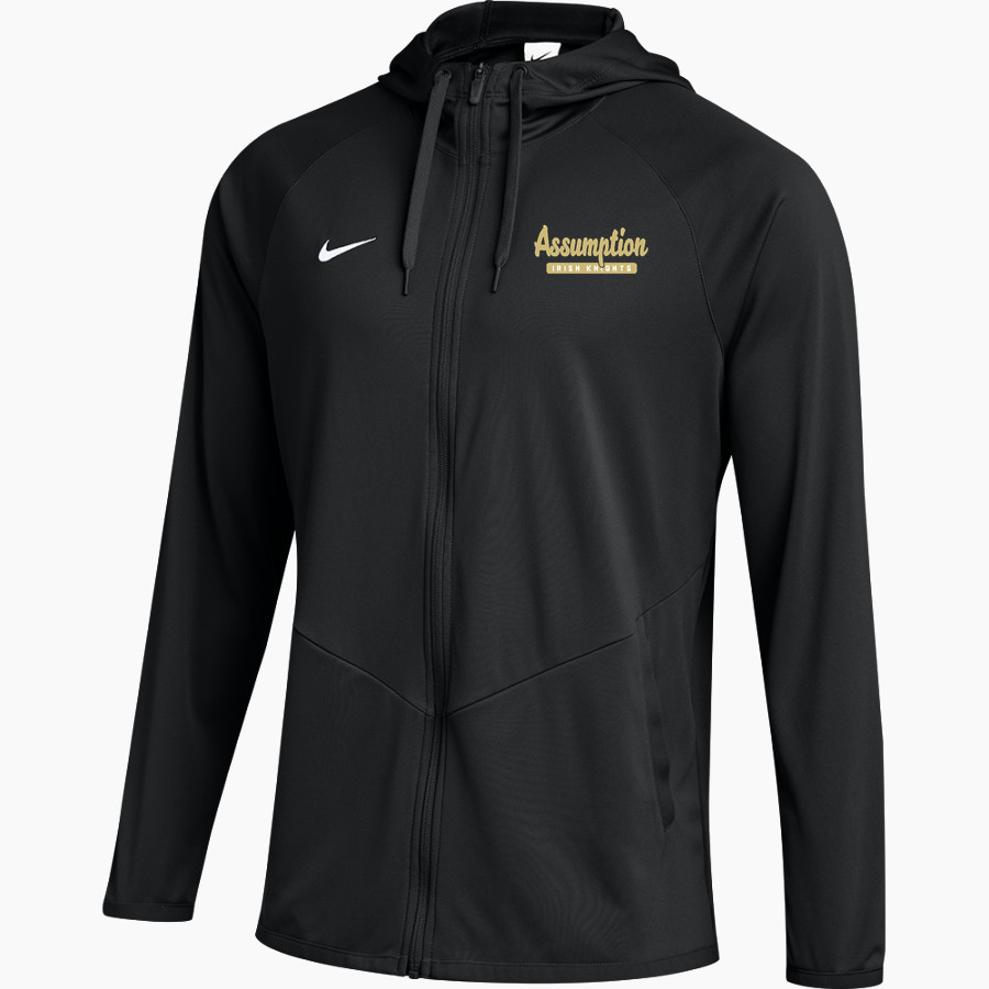Assumption Catholic Irish Knights Nike Men's Team Full Zip Hooded Relentless Jacket