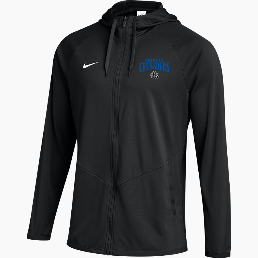 TRINITY CHRISTIAN SCHOOL CRUSADERS Nike Men's Team Full Zip Hooded Relentless Jacket