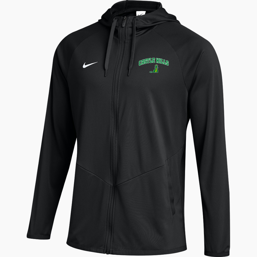 Castle Hills Dragons Nike Men's Team Full Zip Hooded Relentless Jacket