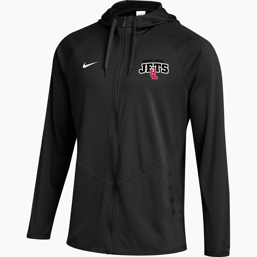 UNION LOCAL HIGH SCHOOL JETS <span class="pdp-name-mascot">UNION LOCAL JETS</span> Nike Men's Team Full Zip Hooded Relentless Jacket