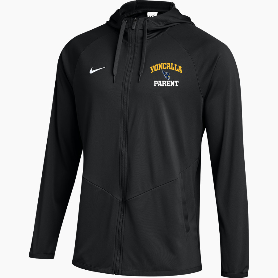 Yoncalla High School Eagles Nike Men's Team Full Zip Hooded Relentless Jacket