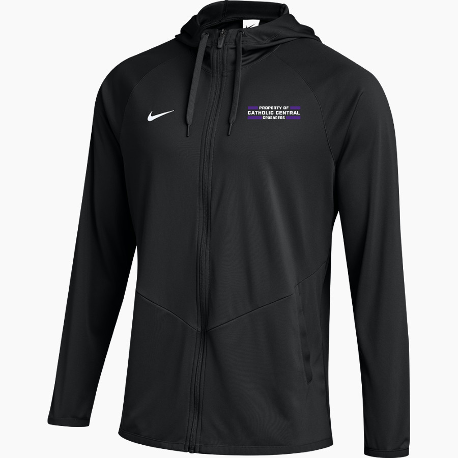Catholic Central School Crusaders Nike Men's Team Full Zip Hooded Relentless Jacket