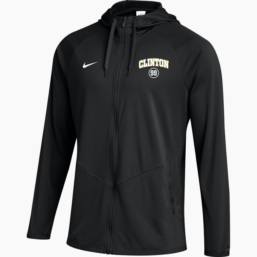 Clinton Dark Horses <span class="pdp-name-mascot">Clinton Dark Horses</span> Nike Men's Team Full Zip Hooded Relentless Jacket