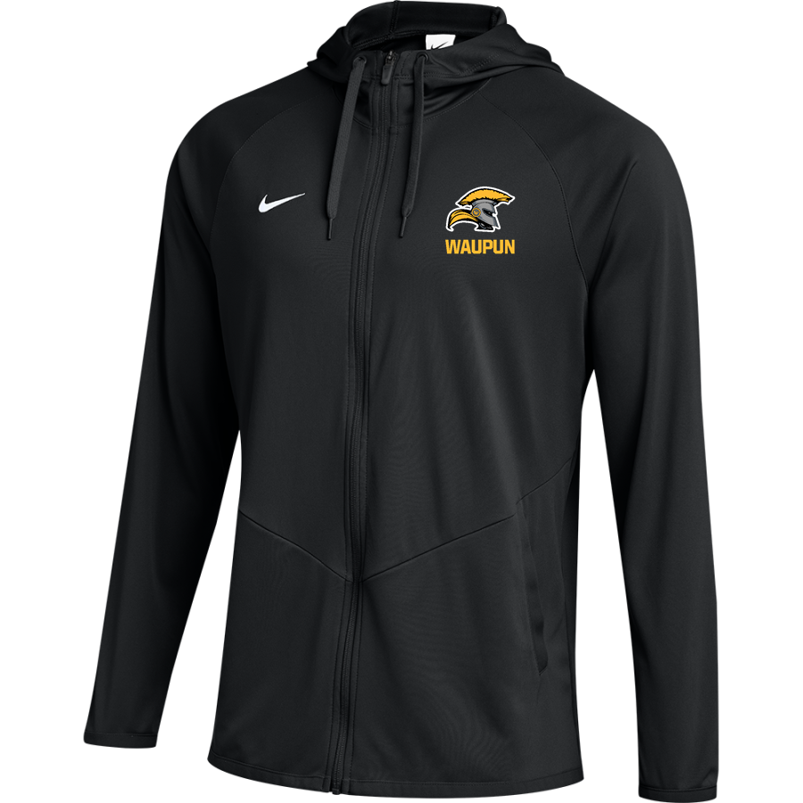 WAUPUN HIGH SCHOOL WARRIORS <span class="pdp-name-mascot">WAUPUN WARRIORS</span> Nike Men's Team Full Zip Hooded Relentless Jacket