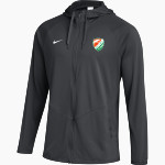 JOHN LEFLORE HIGH SCHOOL RATTLERS <span class="pdp-name-mascot">JOHN LEFLORE RATTLERS</span> Nike Men's Team Full Zip Hooded Relentless Jacket Front Thumbnail
