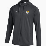 Chapman Eagles <span class="pdp-name-mascot">Chapman School Eagles</span> Nike Men's Team Full Zip Hooded Relentless Jacket Front Thumbnail