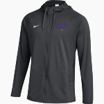 Bergman Dolphins <span class="pdp-name-mascot">Frank V. Bergman Elementary Dolphins</span> Nike Men's Team Full Zip Hooded Relentless Jacket Front Thumbnail