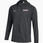 Transylvania University Official Store of the Pioneers <span class="pdp-name-mascot">Transylvania Pioneers</span> Nike Men's Team Full Zip Hooded Relentless Jacket Front Thumbnail