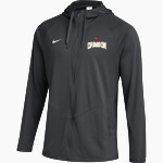 Maple Grove Crimson Nike Men's Team Full Zip Hooded Relentless Jacket Front Thumbnail
