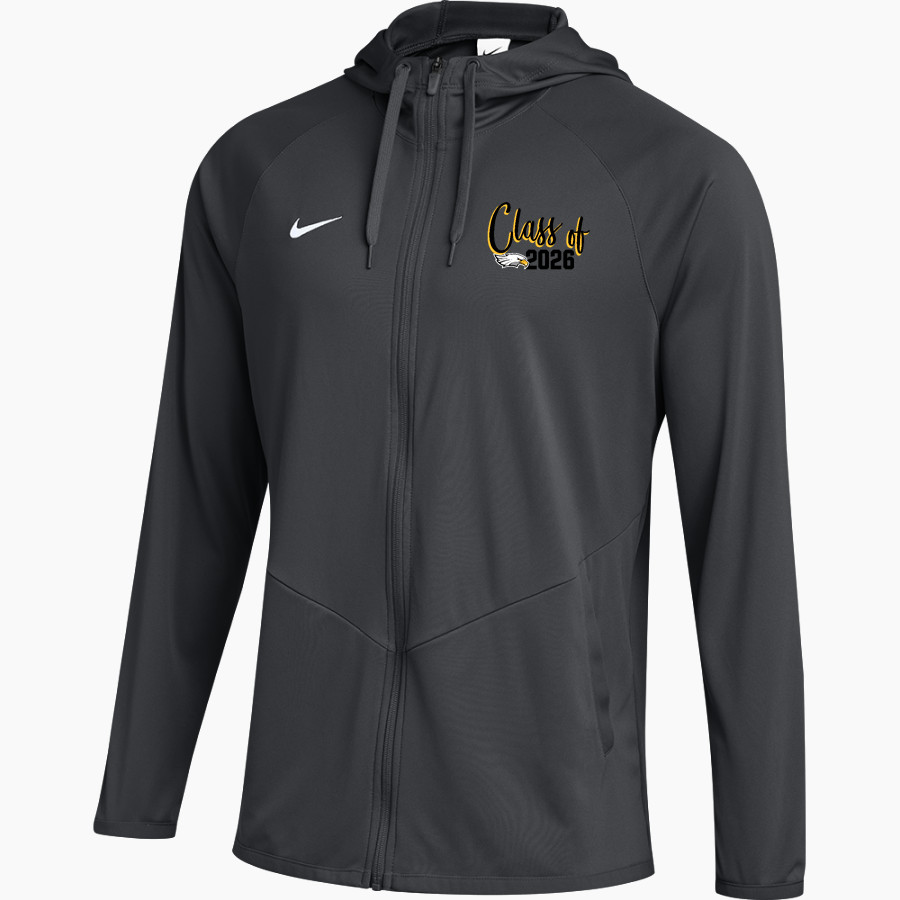 Hawaii Baptist Eagles <span class="pdp-name-mascot">HBA Eagles</span> Nike Men's Team Full Zip Hooded Relentless Jacket