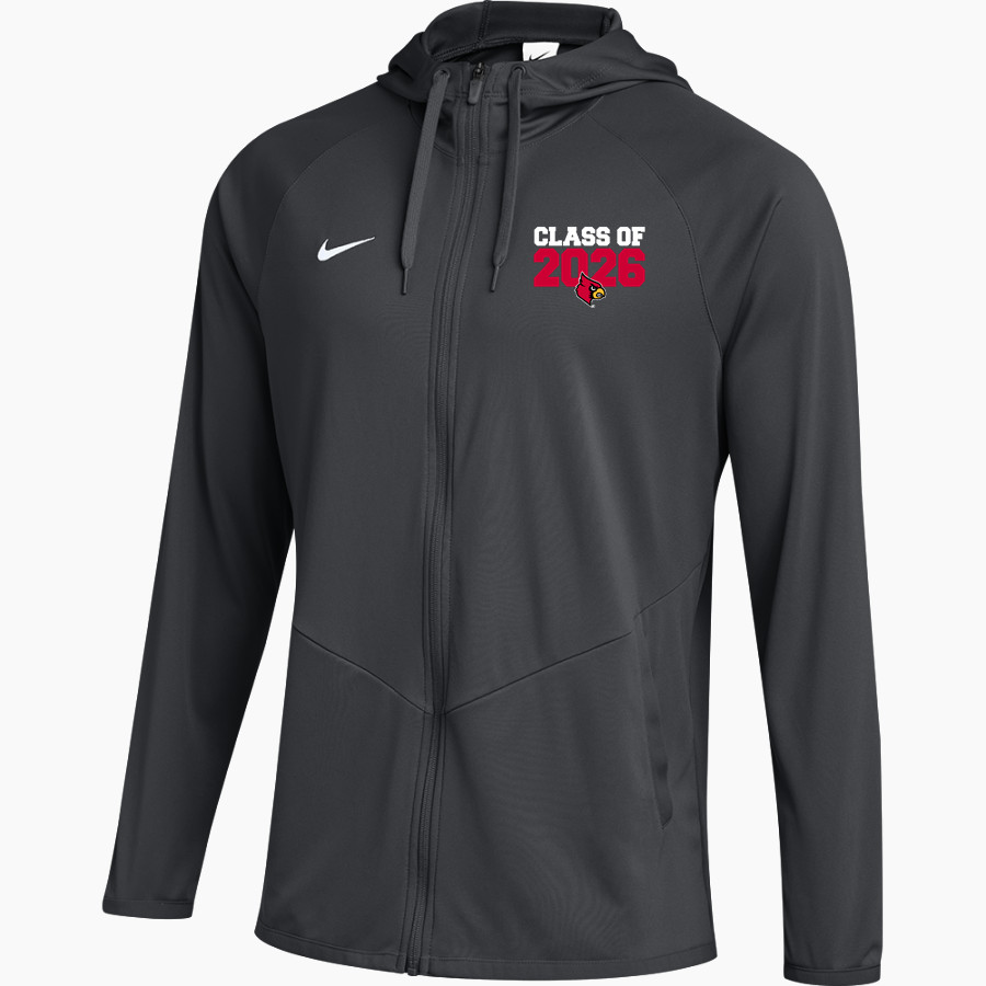 St. Clement Cardinals <span class="pdp-name-mascot">St. Clement School Cardinals</span> Nike Men's Team Full Zip Hooded Relentless Jacket