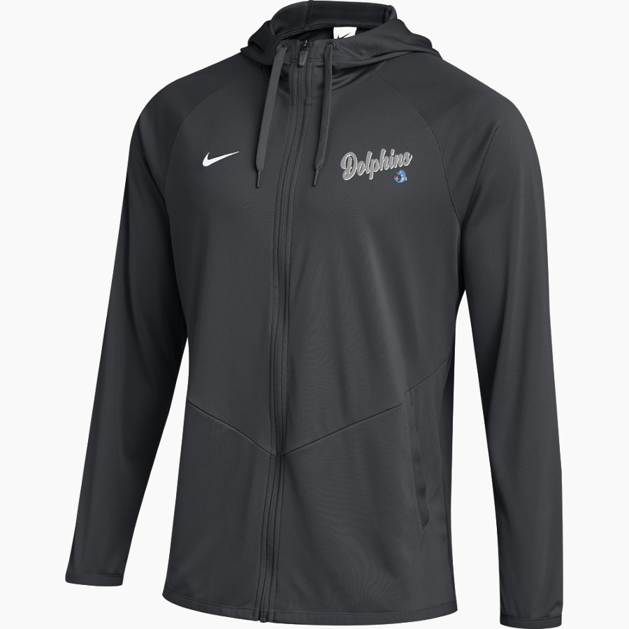 BARTLE Dolphins <span class="pdp-name-mascot">BARTLE ELEMENTARY SCHOOL Dolphins</span> Nike Men's Team Full Zip Hooded Relentless Jacket