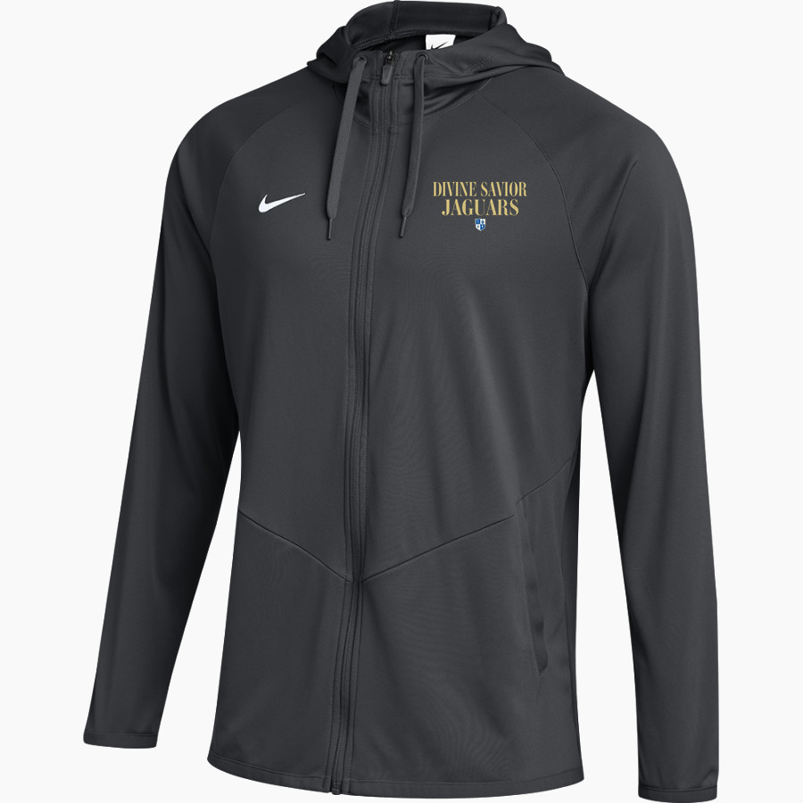 Divine Savior Academy Jaguars <span class="pdp-name-mascot">Divine Savior Academy Jaguars</span> Nike Men's Team Full Zip Hooded Relentless Jacket