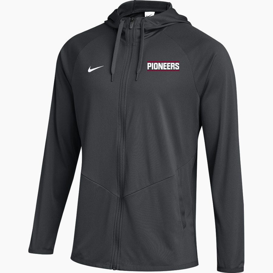 Transylvania University Official Store of the Pioneers <span class="pdp-name-mascot">Transylvania Pioneers</span> Nike Men's Team Full Zip Hooded Relentless Jacket