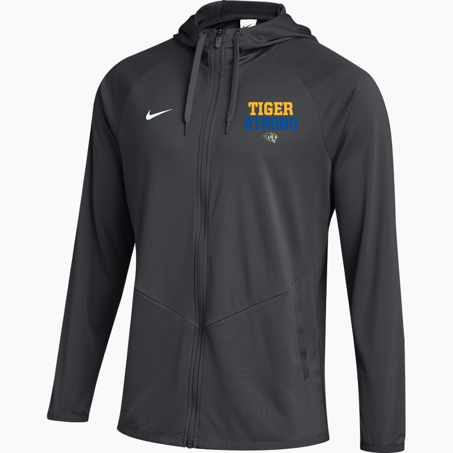 Central Christian Tigers Nike Men's Team Full Zip Hooded Relentless Jacket