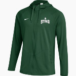 SPECTRUM HIGH SCHOOL STING <span class="pdp-name-mascot">SPECTRUM STING</span> Nike Men's Team Full Zip Hooded Relentless Jacket Front Thumbnail