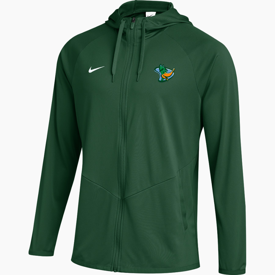 Delta College Pioneers Nike Men's Team Full Zip Hooded Relentless Jacket