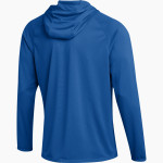 MTSU Blue Raiders Nike Men's Team Full Zip Hooded Relentless Jacket Back Thumbnail