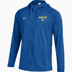 Midway Eagles Online Store <span class="pdp-name-mascot">Midway University Eagles</span> Nike Men's Team Full Zip Hooded Relentless Jacket Front Thumbnail