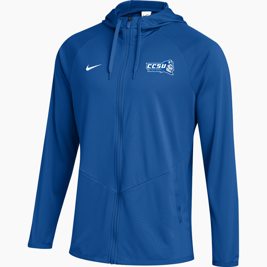 CCSU Blue Devils <span class="pdp-name-mascot">CCSU Blue Devils</span> Nike Men's Team Full Zip Hooded Relentless Jacket