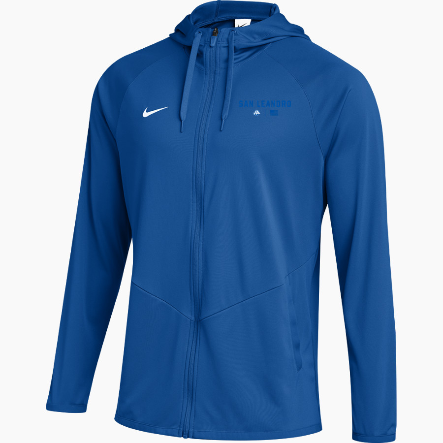 SAN LEANDRO HIGH SCHOOL PIRATES Nike Men's Team Full Zip Hooded Relentless Jacket