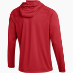 MOT Charter Mustangs Nike Men's Team Full Zip Hooded Relentless Jacket Back Thumbnail