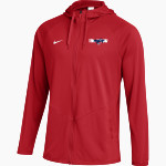 Model Secondary School for the Deaf Eagles <span class="pdp-name-mascot">Laurent Clerc Eagles</span> Nike Men's Team Full Zip Hooded Relentless Jacket Front Thumbnail