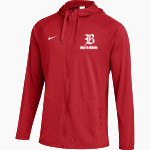 Baylor School Red Raiders <span class="pdp-name-mascot">Baylor School Red Raiders</span> Nike Men's Team Full Zip Hooded Relentless Jacket Front Thumbnail