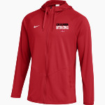 Monsignor McClancy Crusaders <span class="pdp-name-mascot">Monsignor McClancy Crusaders</span> Nike Men's Team Full Zip Hooded Relentless Jacket Front Thumbnail