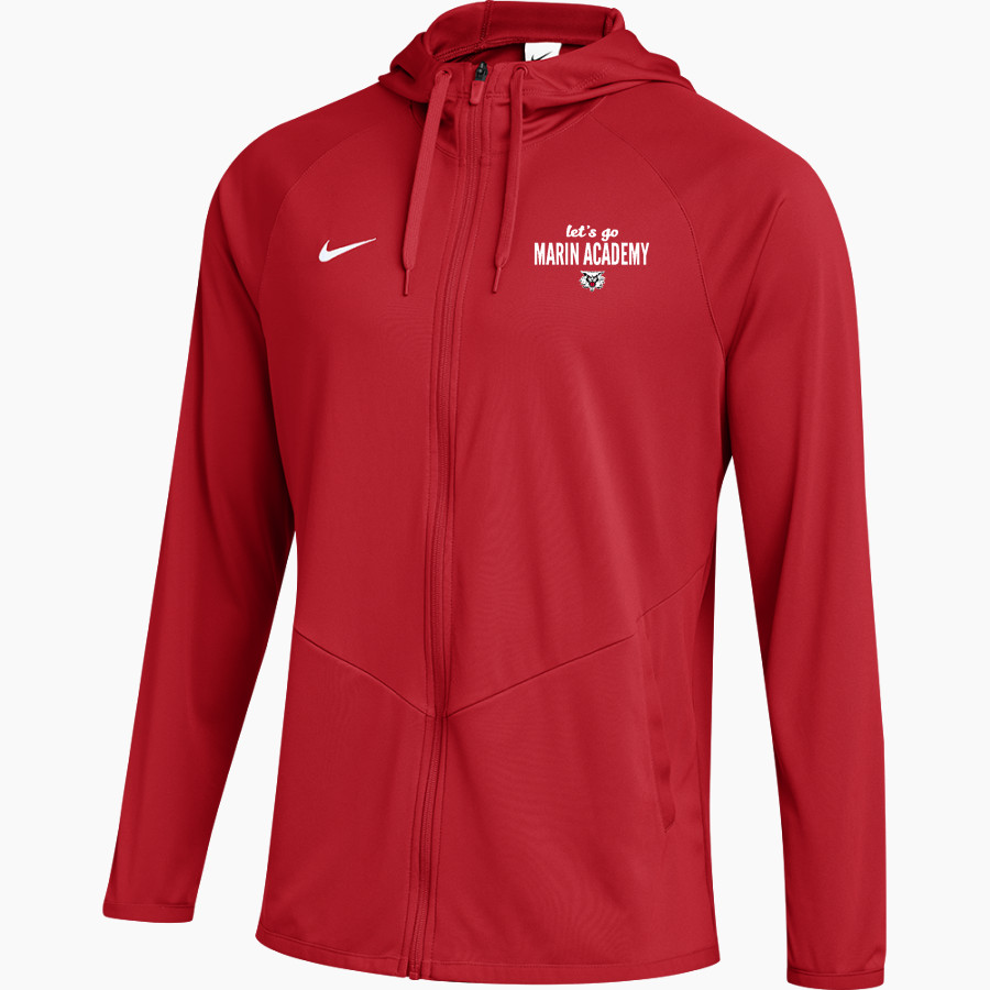 Marin Academy Wildcats <span class="pdp-name-mascot">Marin Academy Wildcats</span> Nike Men's Team Full Zip Hooded Relentless Jacket