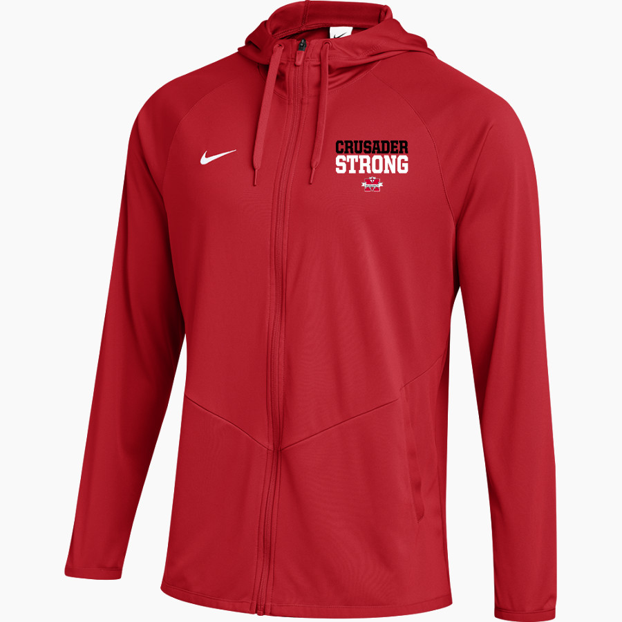 Monsignor McClancy Crusaders <span class="pdp-name-mascot">Monsignor McClancy Crusaders</span> Nike Men's Team Full Zip Hooded Relentless Jacket