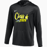 Mahone Mustangs AC Nike Men's Dri-Fit Lightweight Hoodie Front Thumbnail