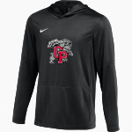 Crown Point Bulldogs <span class="pdp-name-mascot">Crown Point School Corporation Bulldogs</span> AC Nike Men's Dri-Fit Lightweight Hoodie Front Thumbnail