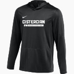 CISTERCIAN PREPARATORY SCHOOL HAWKS AC Nike Men's Dri-Fit Lightweight Hoodie Front Thumbnail
