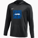 Carmel Greyhounds Greyhounds <span class="pdp-name-mascot">Carmel Greyhounds</span> AC Nike Men's Dri-Fit Lightweight Hoodie Front Thumbnail