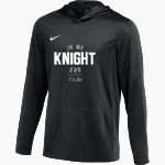 Crown of Life Knights <span class="pdp-name-mascot">Crown of Life Christian Academy Knights</span> AC Nike Men's Dri-Fit Lightweight Hoodie Front Thumbnail