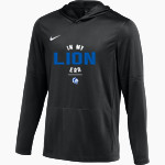 Harding Academy Lions <span class="pdp-name-mascot">Harding Academy</span> AC Nike Men's Dri-Fit Lightweight Hoodie Front Thumbnail