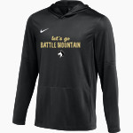 BATTLE MOUNTAIN HIGH SCHOOL HUSKIES <span class="pdp-name-mascot">BATTLE MOUNTAIN HUSKIES</span> AC Nike Men's Dri-Fit Lightweight Hoodie Front Thumbnail