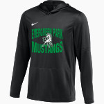 EVERGREEN PARK HIGH SCHOOL MUSTANGS <span class="pdp-name-mascot">EVERGREEN PARK MUSTANGS</span> AC Nike Men's Dri-Fit Lightweight Hoodie Front Thumbnail