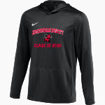 Jamesville DeWitt Red Rams <span class="pdp-name-mascot">Jamesville DeWitt Red Rams or JD Red Rams</span> AC Nike Men's Dri-Fit Lightweight Hoodie Front Thumbnail