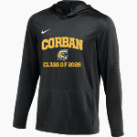 Corban Warriors <span class="pdp-name-mascot">Corban Warriors</span> AC Nike Men's Dri-Fit Lightweight Hoodie Front Thumbnail