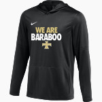 Baraboo Thunderbirds <span class="pdp-name-mascot">Baraboo Thunderbirds</span> AC Nike Men's Dri-Fit Lightweight Hoodie Front Thumbnail